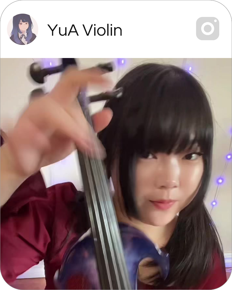 YuA Unboxes Dove Electric Violin