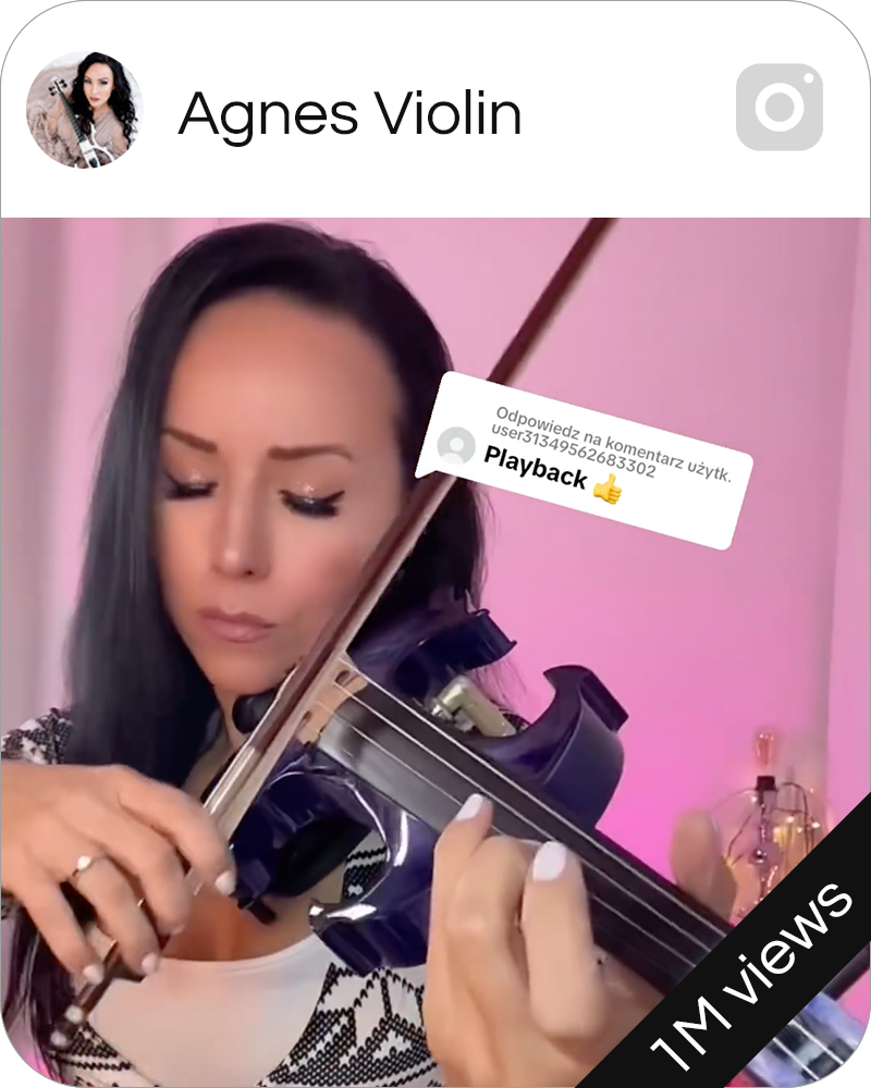 Encore of Crystaliize on Dove Electric Violin