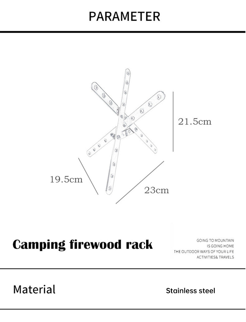 Campfire Ventilation Aid Racks