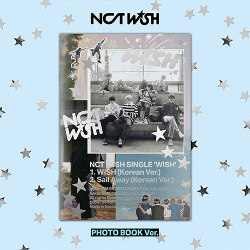 NCT WISH - WISH [1st Single Album - Photobook Ver.]