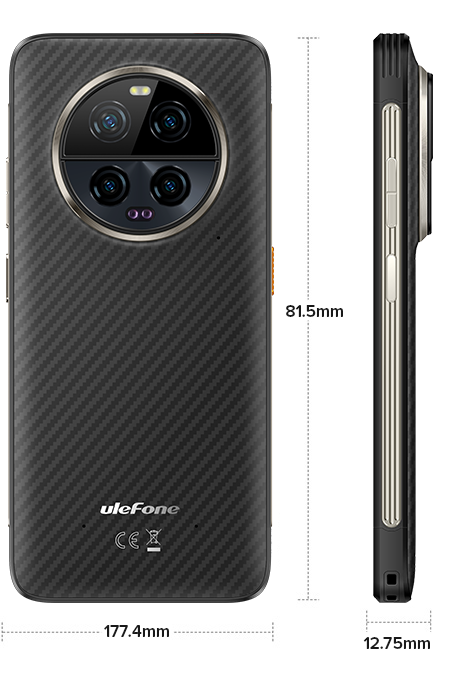 Smartphone Ulefone Power Armor 23 Ultra 12GB 512GB Naranja 439,90 €