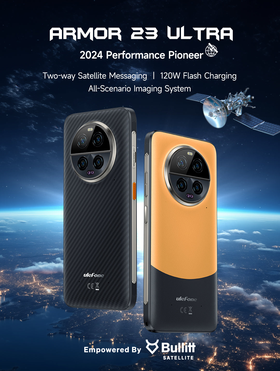 Ulefone Armor 23 Ultra, 2024 Performance Pioneer Rugged Phone