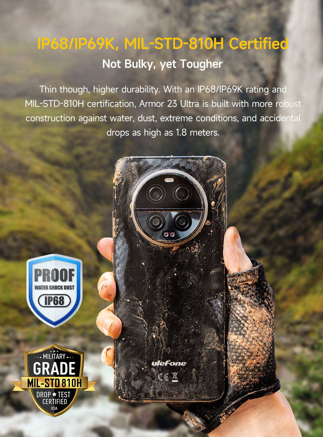 Ulefone Armor 23 Ultra - World's First Under-Display Camera Rugged Phone  😱🔥😎 