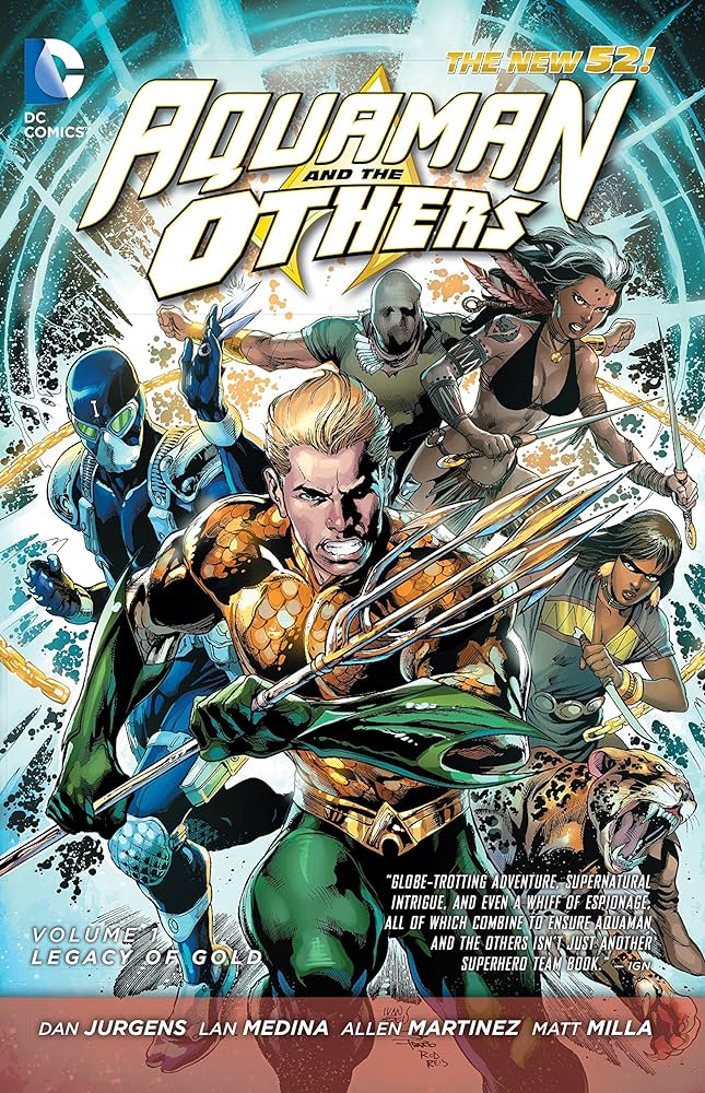 Aquaman and the Others Volume 1 Legacy of Gold, TPB