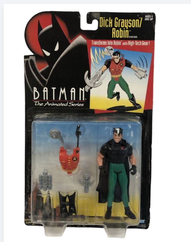Batman The Animated series Dick Grayson/Robin Action Figure, Kenner 1993