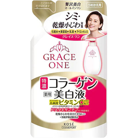 Grace One Kose Medicinal Whitening Moisturizer - 200ml Refill