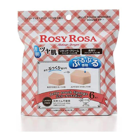 Rosy Rosa Jerry Touch Sponge - House Type - 6P