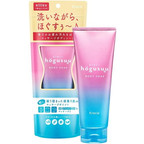 Kracie hogusuu Massage Body Soap 220g