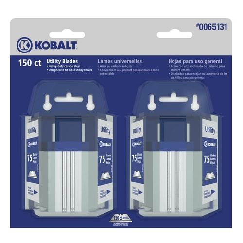 Kobalt Utility Blades Carbon Steel Utility Replacement Blade (150-Pack)