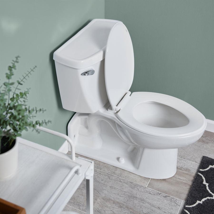 American Standard Yorkville White WaterSense Elongated Standard Height 2-Piece Toilet 4-in Rough-In Size