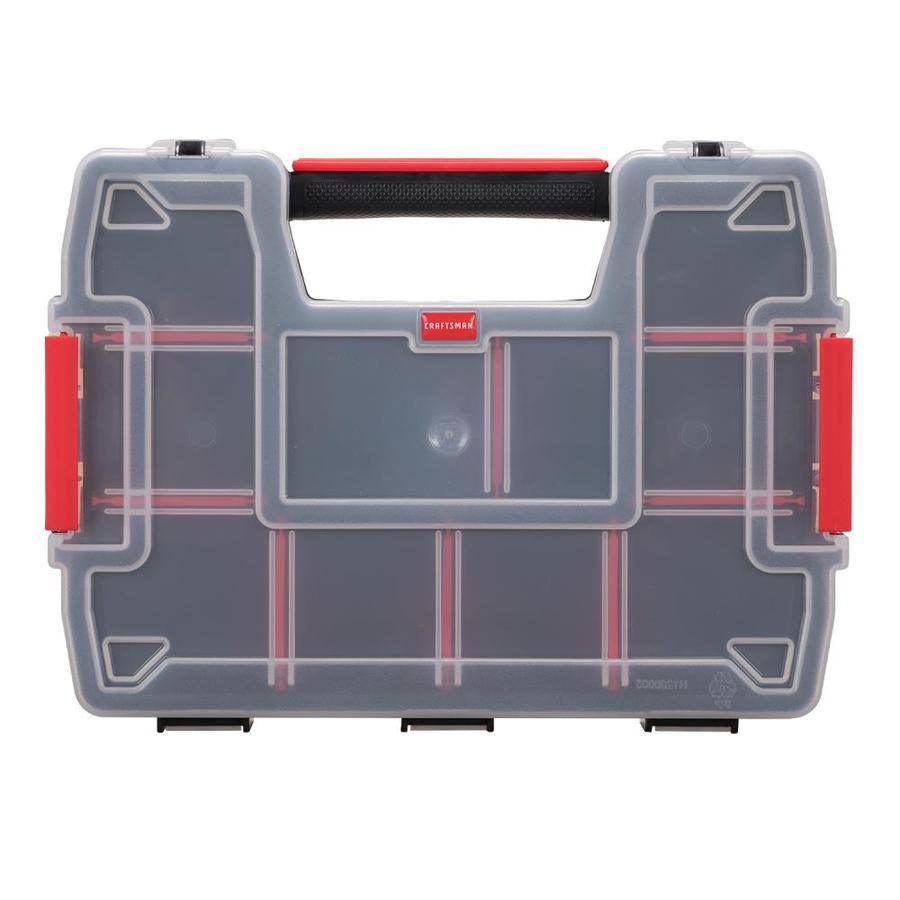 CRAFTSMAN 3-Pack 10-Compartment Plastic Small Parts Organizer