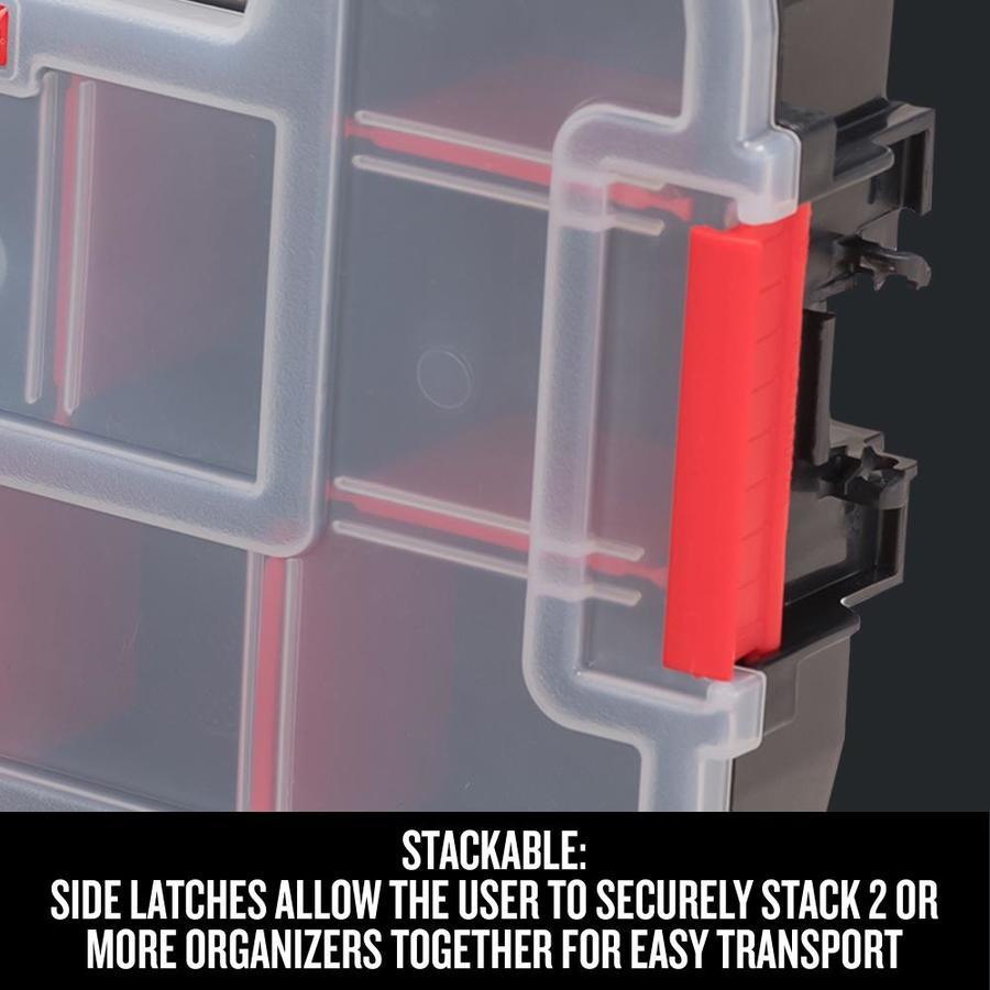 CRAFTSMAN 3-Pack 10-Compartment Plastic Small Parts Organizer