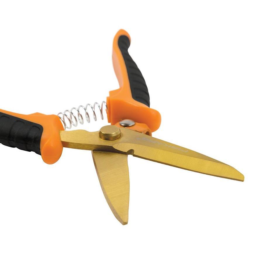 Fiskars 2.5-in Serrated Spring Assisted Soft-Grip Scissors