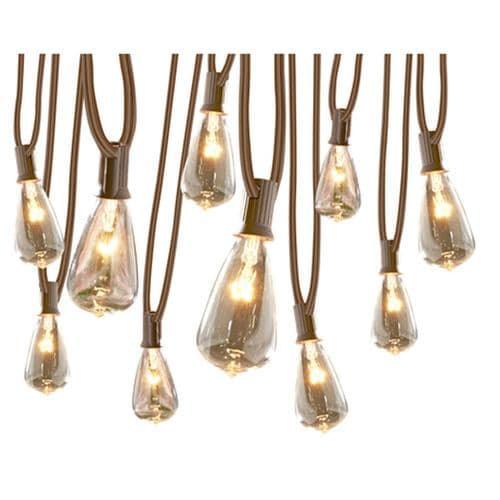 allen + roth 13-ft 10-Light Shade Plug-in Bulbs Incandescent String Lights