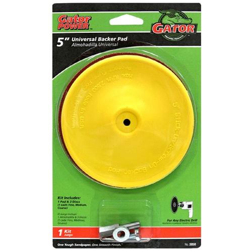 Gator 5-In Stick-On Sanding Disc Kit