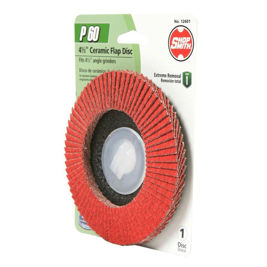 Shopsmith Ceramic 4.5-in 60-Grit Flap Disc