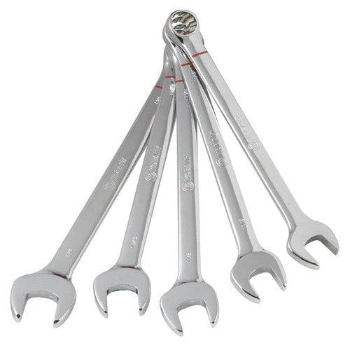 Kobalt 5-Piece 12-Point Standard (SAE) Standard Combination Wrench Set