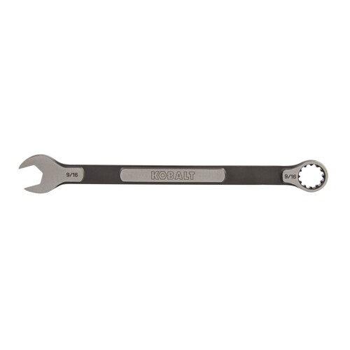 Kobalt Universal 9/16-in Spline Standard (SAE) Standard Combination Wrench