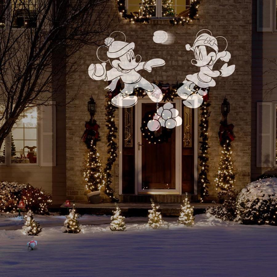 Disney Constant White LED Solid Christmas Indoor/Outdoor Light Show Projector