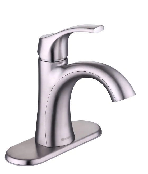 Arnette Single Handle Single Hole Bathroom Faucet in Brushed Nickel