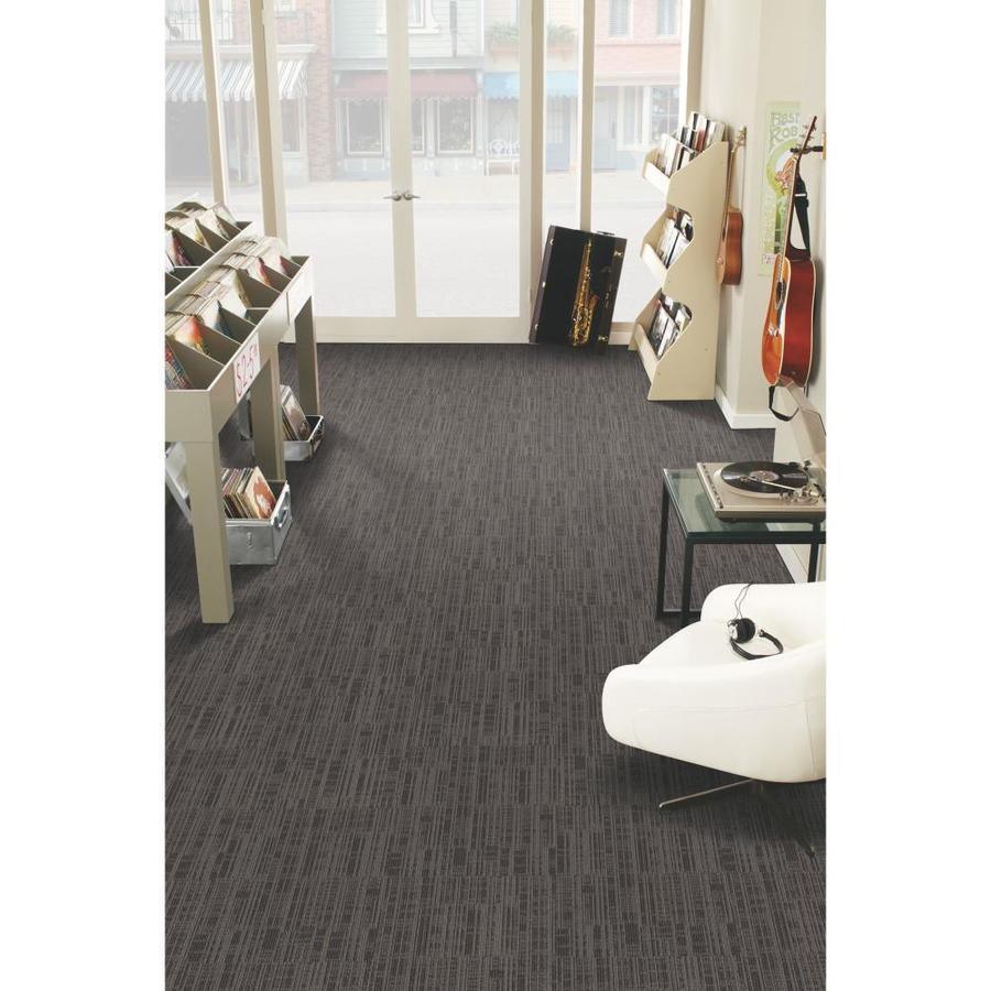 Board Room 18-Pack Native Rock Pattern Full Spread Adhesive Carpet Tile