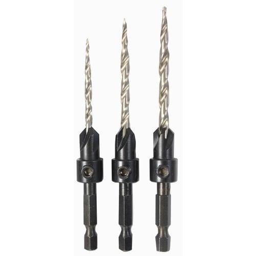 Kobalt 3-Piece x High-Speed Steel Twist Drill Bit Set