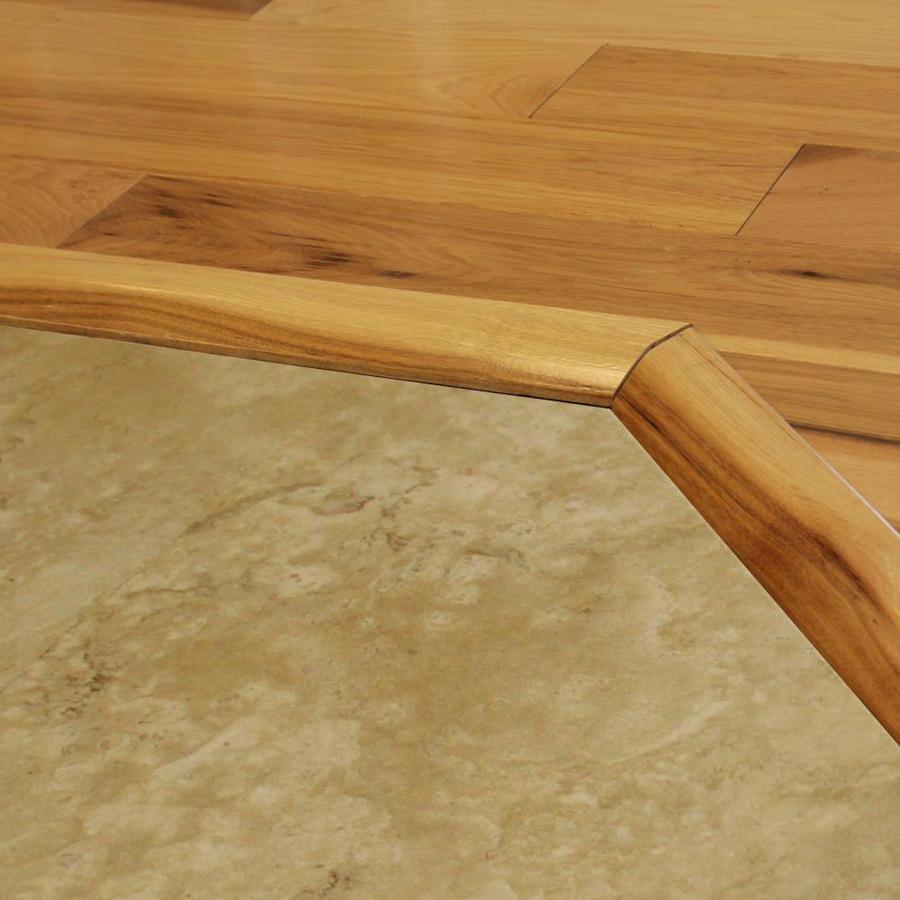 Flexco 1.5-in x 78-in Bunished Estate Solid Wood Floor Reducer