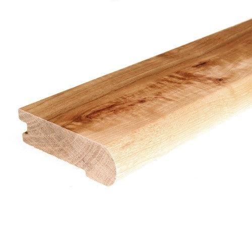 Flexco Solid Wood Stair Nose 2.75-in x 78-in Natural Prefinished Hickory Stair Nosing