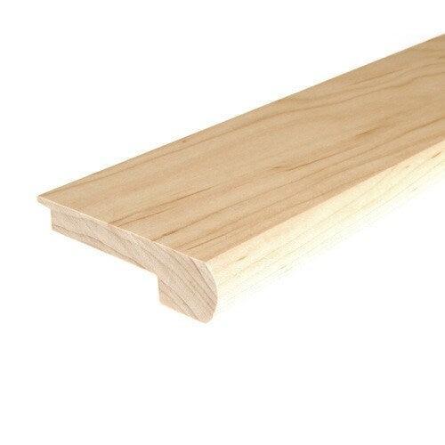 Flexco Solid Wood Stair Nose 2.75-in x 78-in Natural Prefinished Maple Stair Nosing