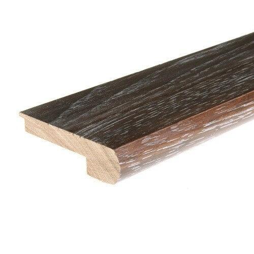 Flexco Solid Wood Stair Nose 2.75-in x 78-in Summit Prefinished Hickory Stair Nosing