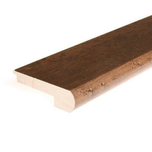 Flexco Solid Wood Stair Nose 2.75-in x 78-in Java Prefinished Maple Stair Nosing