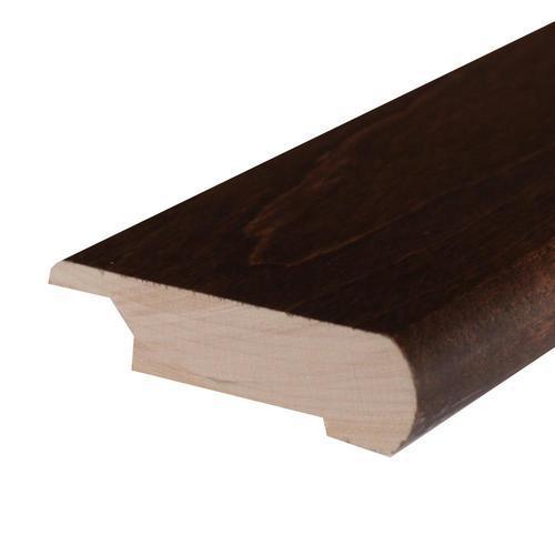 Flexco Solid Wood Stair Nose 0.75-in x 78-in Montane Prefinished Walnut Stair Nosing