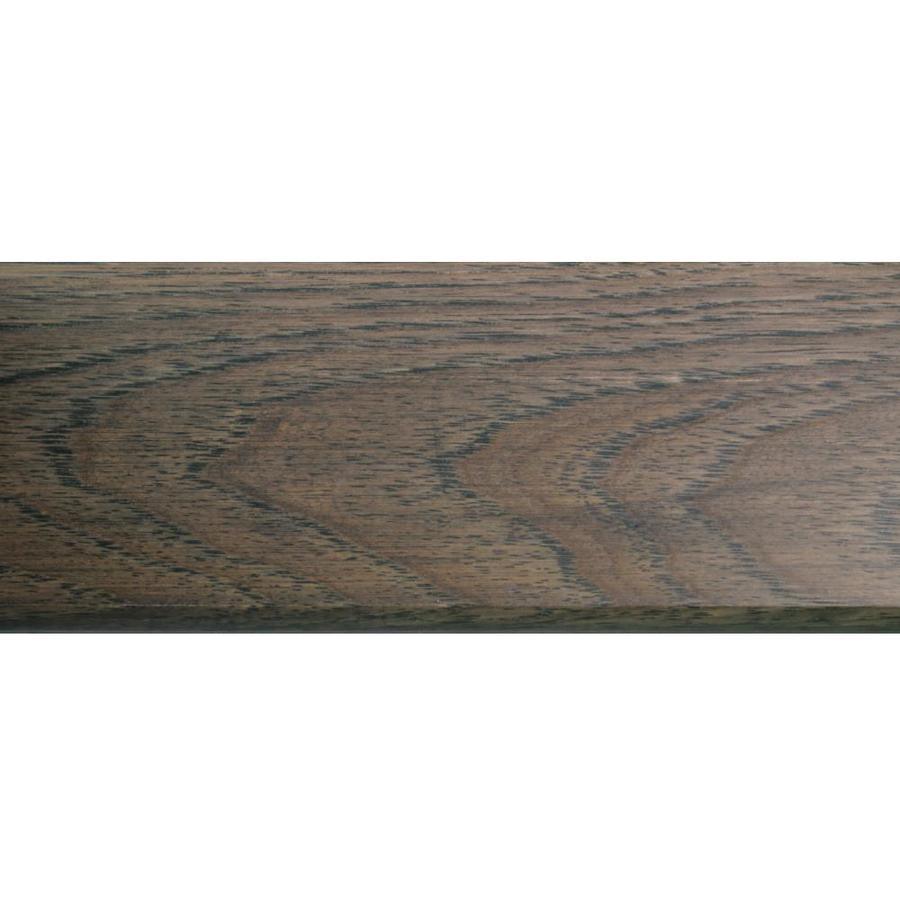 Flexco Solid Wood Stair Nose 2.75-in x 78-in Hickory Columbus Prefinished Hickory Stair Nosing