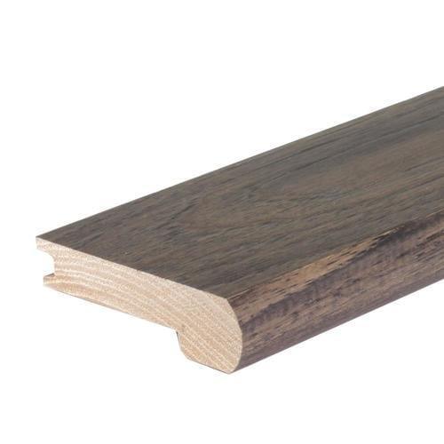 Flexco Solid Wood Stair Nose 2.75-in x 78-in Hickory Columbus Prefinished Hickory Stair Nosing