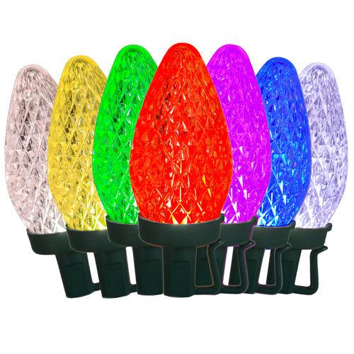 GE Color Effects 50-Count 32.6-ft Multi-function Color Changing LED Plug-In Christmas String Lights
