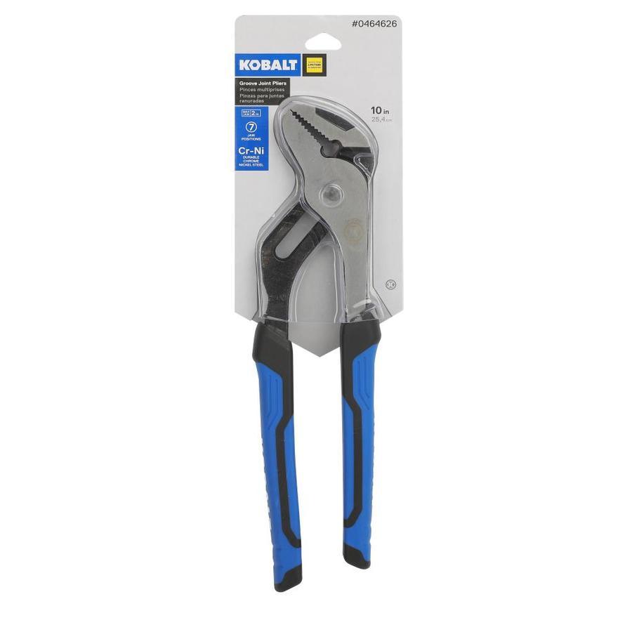 Kobalt 10-in Tongue Groove Pliers with Wire Cutter