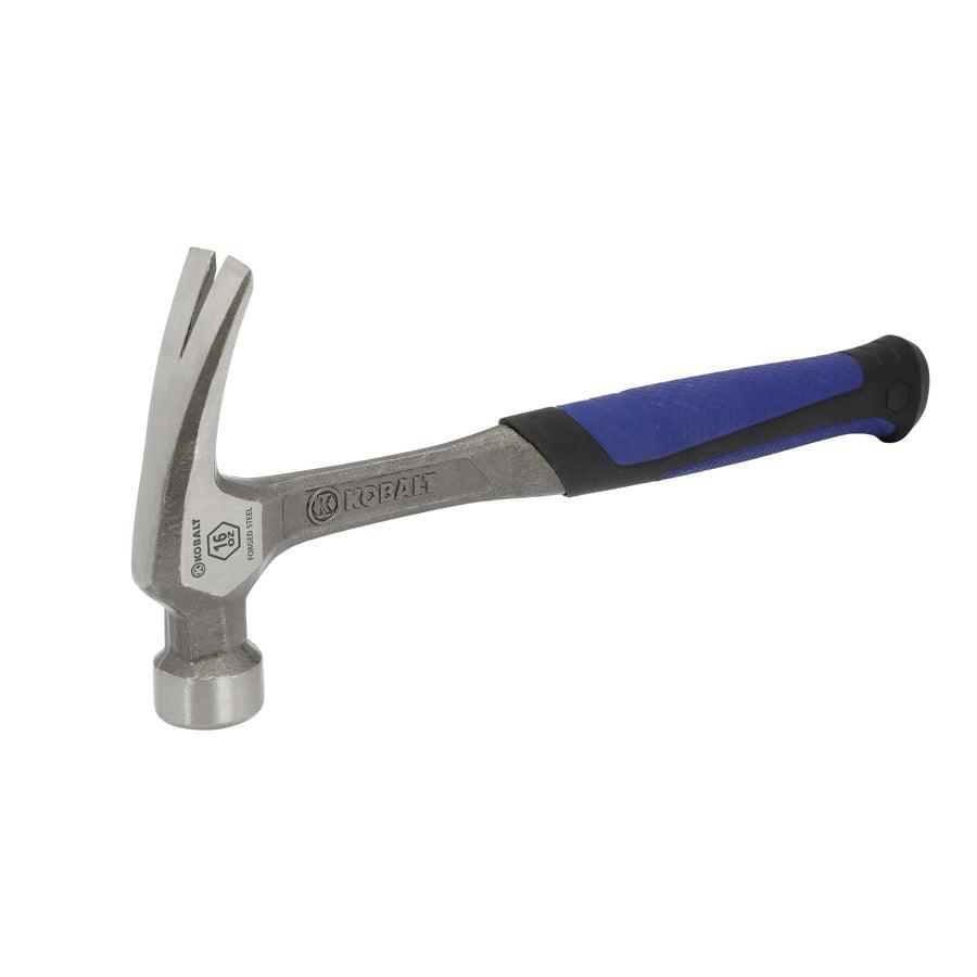 Kobalt 16-oz Smooth Face Steel Head Steel Rip Claw Hammer