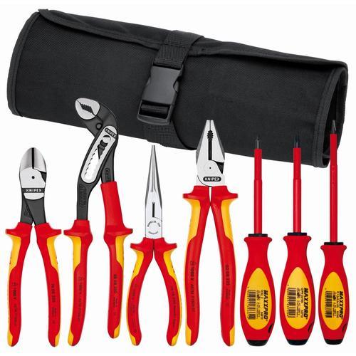 KNIPEX 7-Piece Household Tool Set