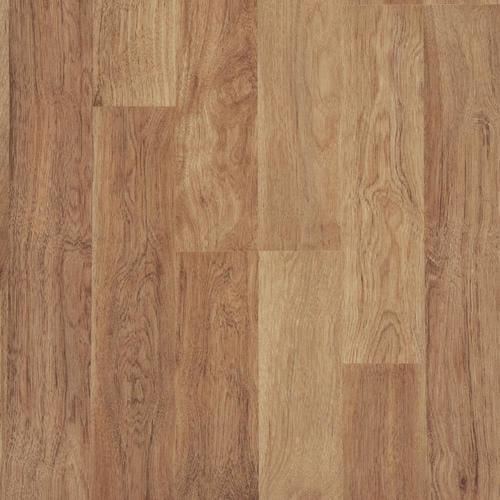 Style Selections Ginger Hickory Smooth Wood Plank Laminate Flooring Sample