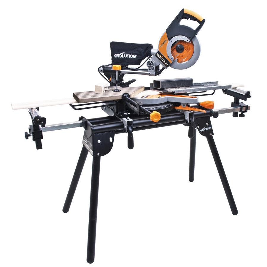 Evolution Steel Adjustable Miter Saw Stand