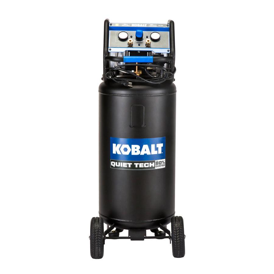 Kobalt QUIET TECH 26-Gallon Single Stage Portable Electric Vertical Air Compressor