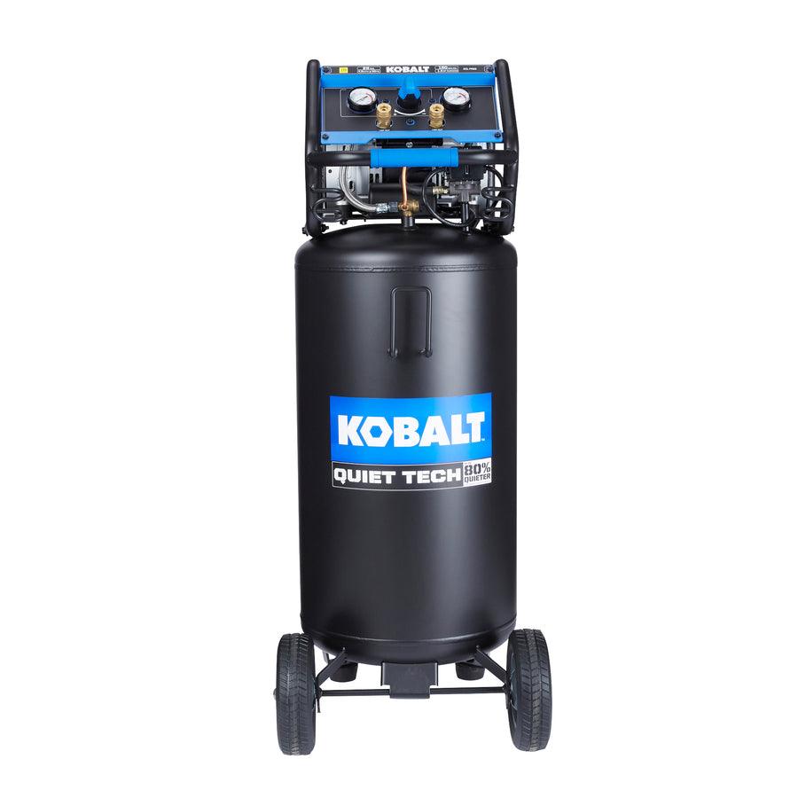 Kobalt QUIET TECH 26-Gallon Single Stage Portable Electric Vertical Air Compressor