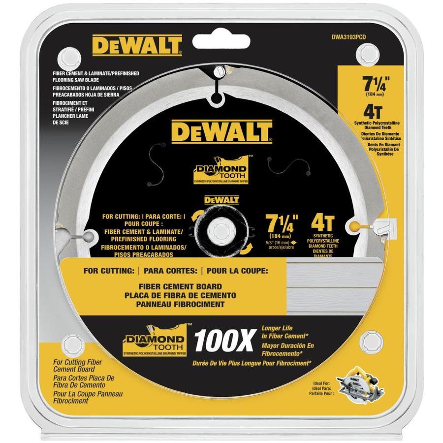 DEWALT 7-1/4-in 4-Tooth Diamond Circular Saw Blade