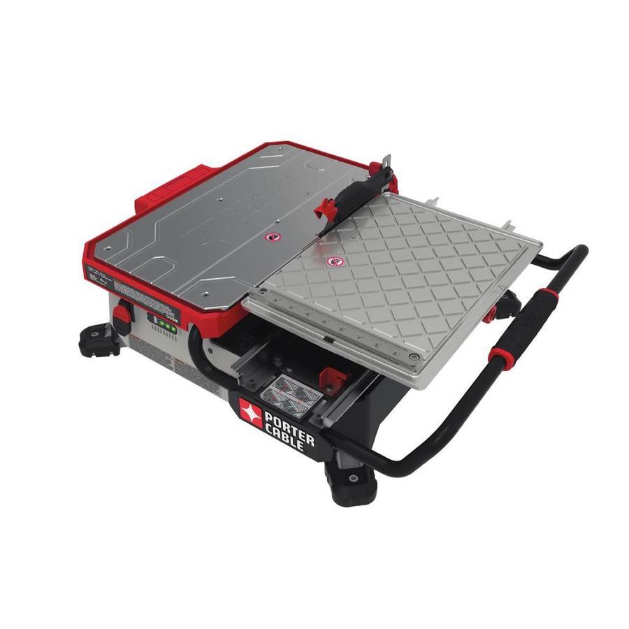 PORTER-CABLE 7-in 4-Amp Tabletop Sliding Table Tile Saw