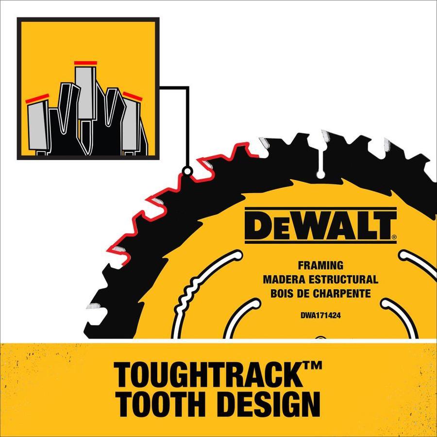 DEWALT 7-1/4-in 24-Tooth Tungsten Carbide-Tipped Steel Circular Saw Blade
