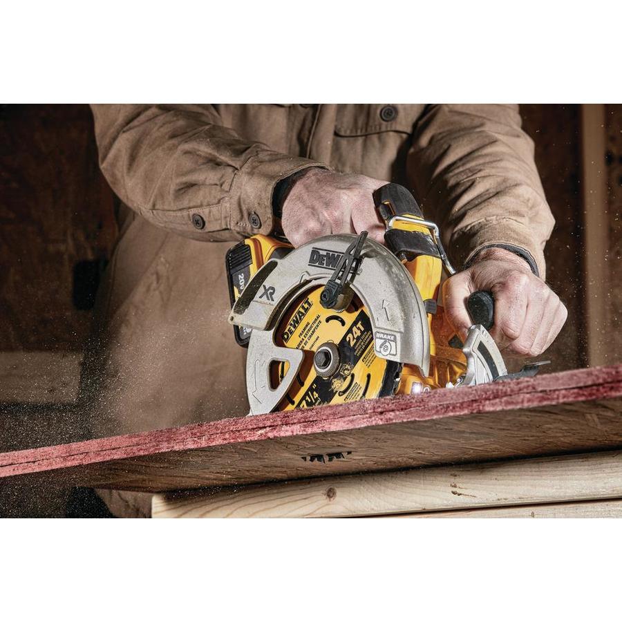 DEWALT 7-1/4-in 24-Tooth Tungsten Carbide-Tipped Steel Circular Saw Blade