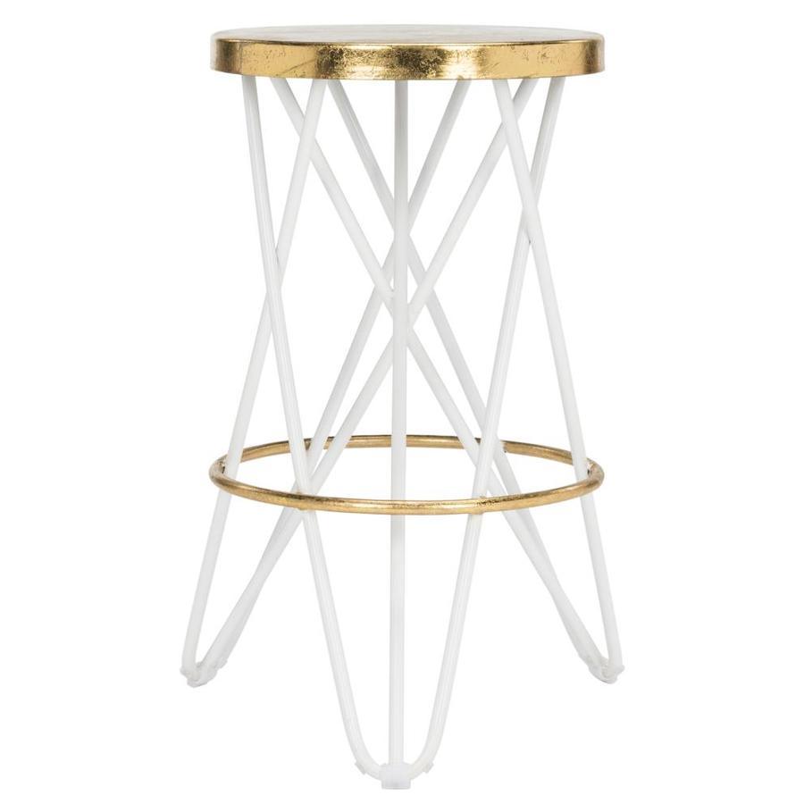 Safavieh Lorna Navy/Gold Counter Bar Stool