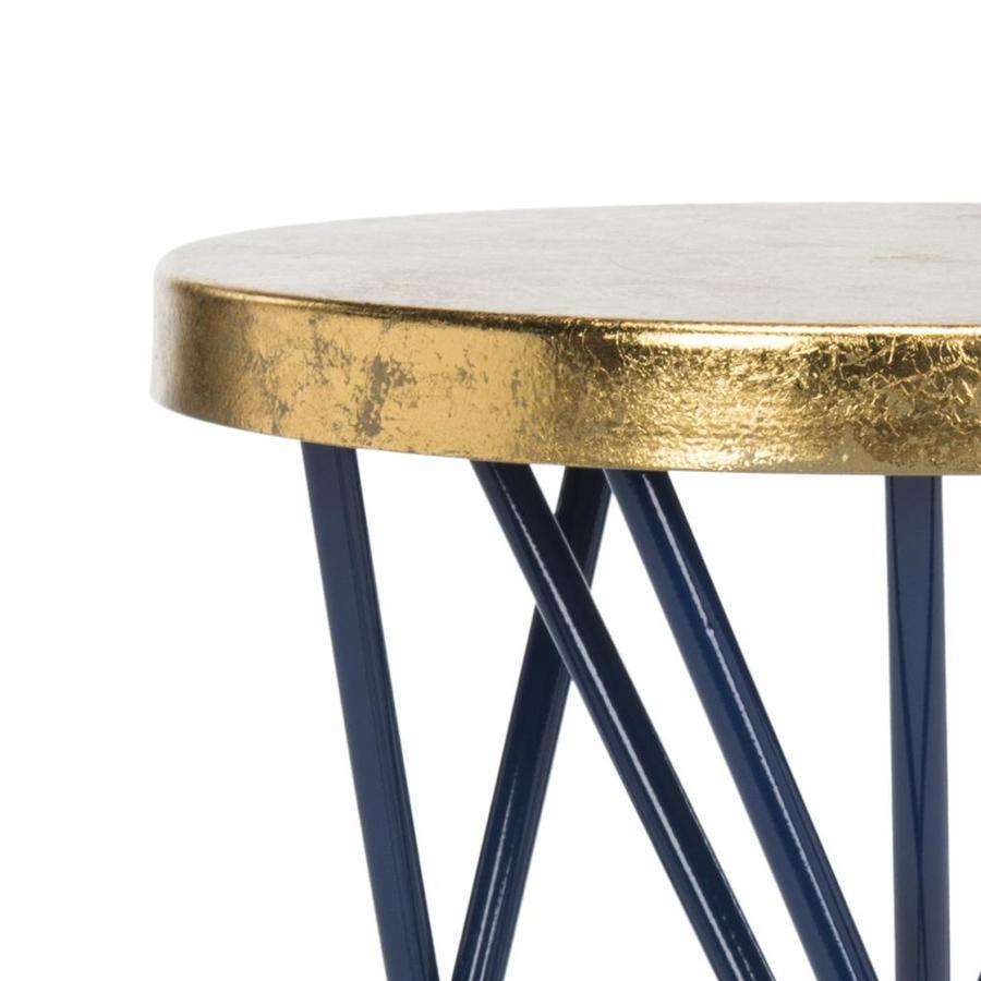 Safavieh Lorna Navy/Gold Counter Bar Stool