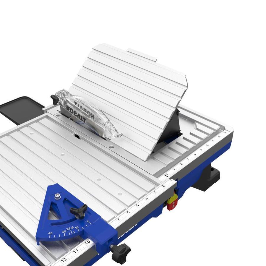 Kobalt 7-in 6-Amp Wet Tabletop Sliding Table Tile Saw