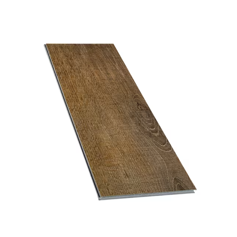 Style Selections Sisal Oak 6-mil x 6-in W x 48-in L Water Resistant Interlocking Luxury Vinyl Plank Flooring